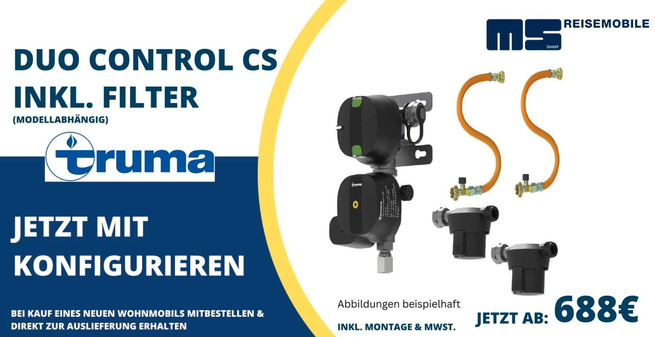 Autocaravana perfilada Weinsberg CARACOMPACT 600 MEG EDITION-PEPPER/ EINZELBETTEN: foto 28