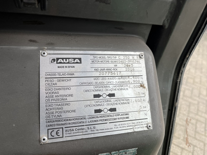 Carretilla todo terreno AUSA C 250 H X4: foto 19