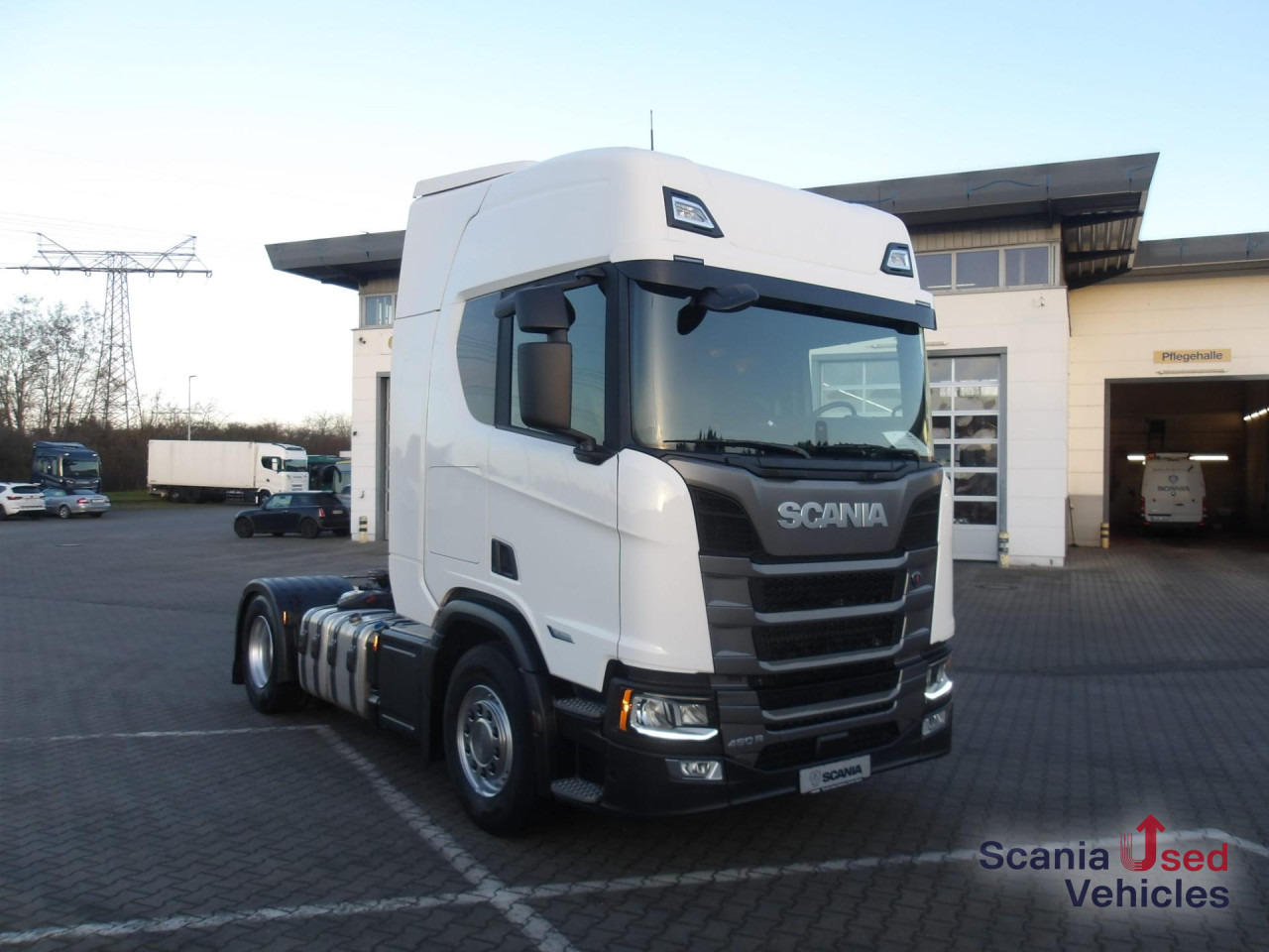 Cabeza tractora SCANIA R 460 A4x2NA Schubbodenhydraulik: foto 10