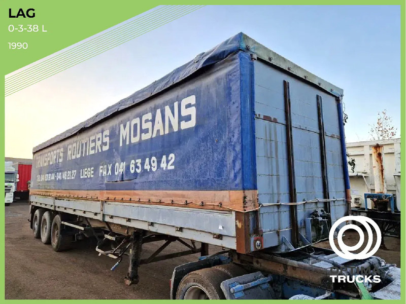 LAG 0-3-38 L / HUBDACH / TOIT LEVANT / HEFDAK / COIL / COILMULDE / FOSSE Á BOBINE - Semirremolque lona: foto 1 LAG 0-3-38 L / HUBDACH / TOIT LEVANT / HEFDAK / COIL / COILMULDE / FOSSE Á BOBINE - Semirremolque lona: foto 1