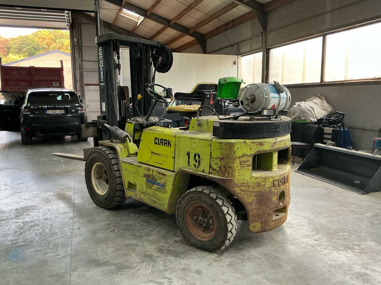 1990 CLARK C500 FORKLIFT - Carretilla elevadora: foto 3 1990 CLARK C500 FORKLIFT - Carretilla elevadora: foto 3