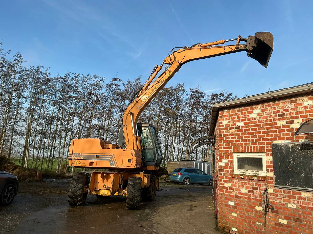 Excavadora de ruedas 1996 CASE 788 POWERSENSOR WHEELED EXCAVATOR: foto 42