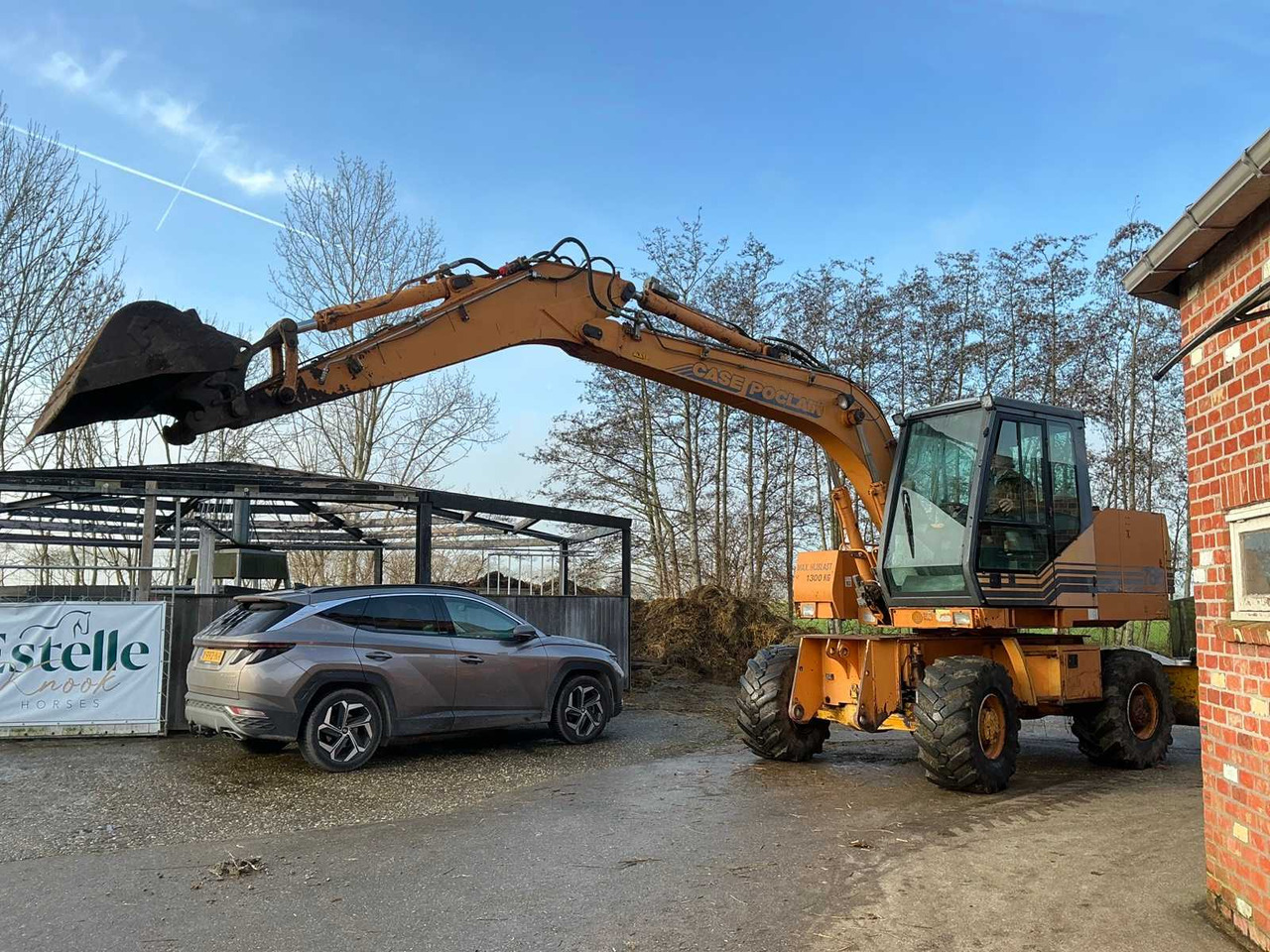 Excavadora de ruedas 1996 CASE 788 POWERSENSOR WHEELED EXCAVATOR: foto 32