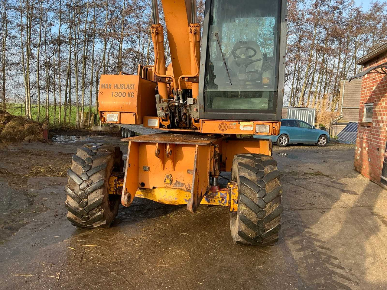 Excavadora de ruedas 1996 CASE 788 POWERSENSOR WHEELED EXCAVATOR: foto 11