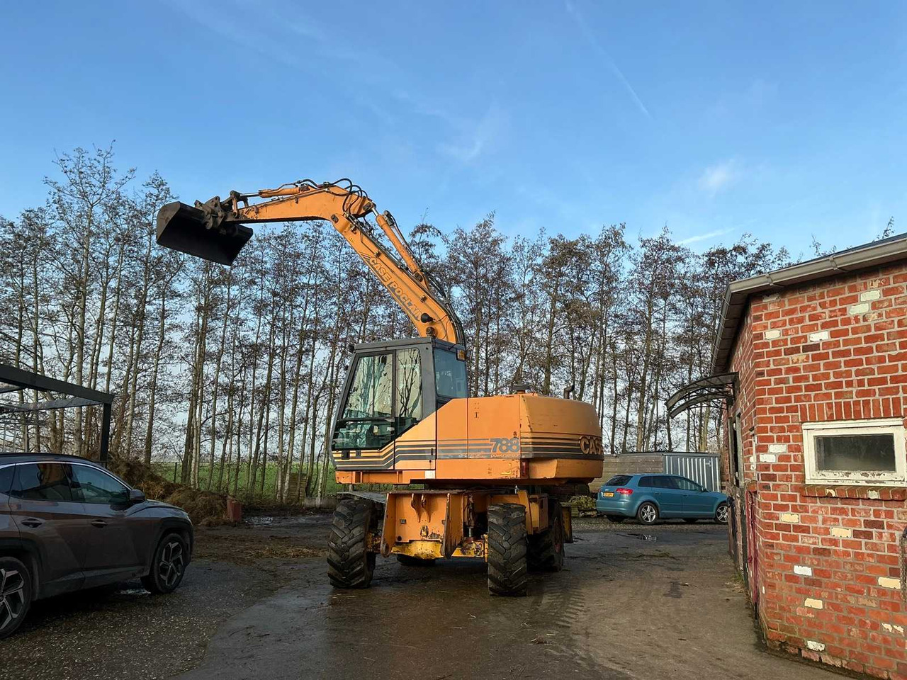 Excavadora de ruedas 1996 CASE 788 POWERSENSOR WHEELED EXCAVATOR: foto 48