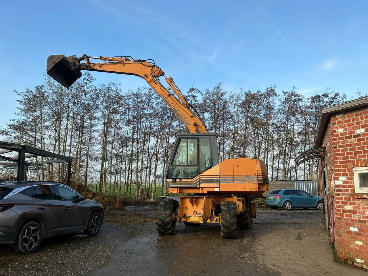 Excavadora de ruedas 1996 CASE 788 POWERSENSOR WHEELED EXCAVATOR: foto 50