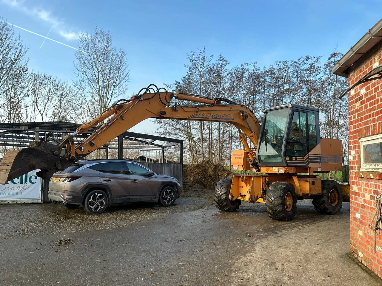 Excavadora de ruedas 1996 CASE 788 POWERSENSOR WHEELED EXCAVATOR: foto 30