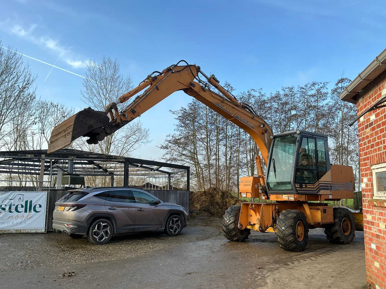 Excavadora de ruedas 1996 CASE 788 POWERSENSOR WHEELED EXCAVATOR: foto 33