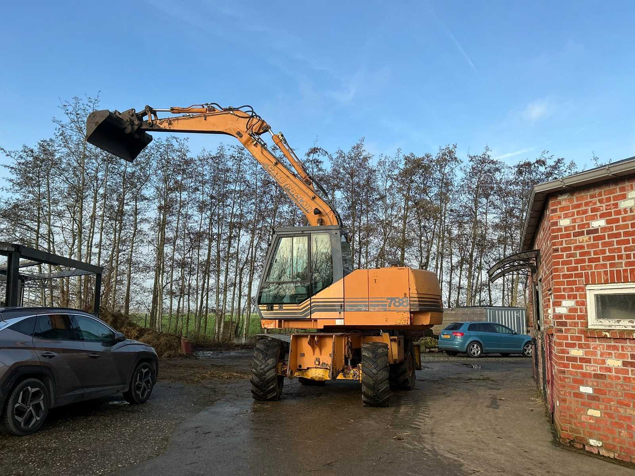 Excavadora de ruedas 1996 CASE 788 POWERSENSOR WHEELED EXCAVATOR: foto 49