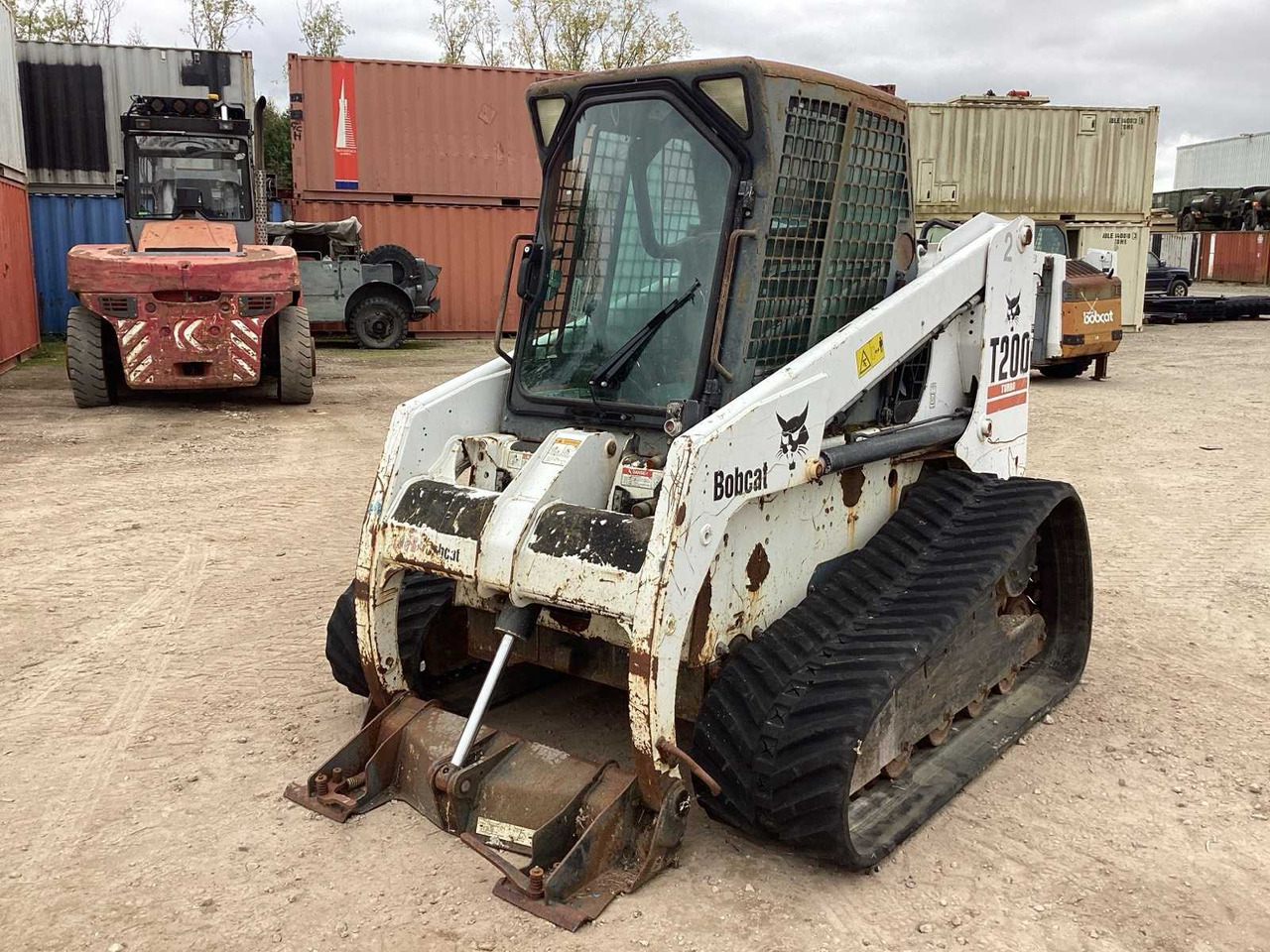2001 BOBCAT T 200 SKID STEER LOADER - Minicargadora de cadenas: foto 1 2001 BOBCAT T 200 SKID STEER LOADER - Minicargadora de cadenas: foto 1