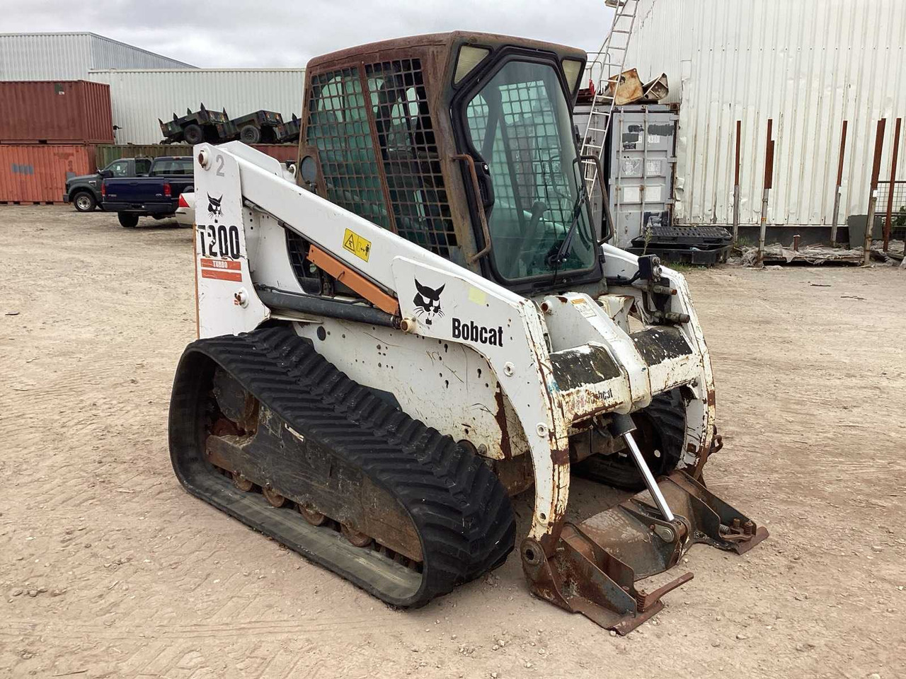 2001 BOBCAT T 200 SKID STEER LOADER - Minicargadora de cadenas: foto 2 2001 BOBCAT T 200 SKID STEER LOADER - Minicargadora de cadenas: foto 2