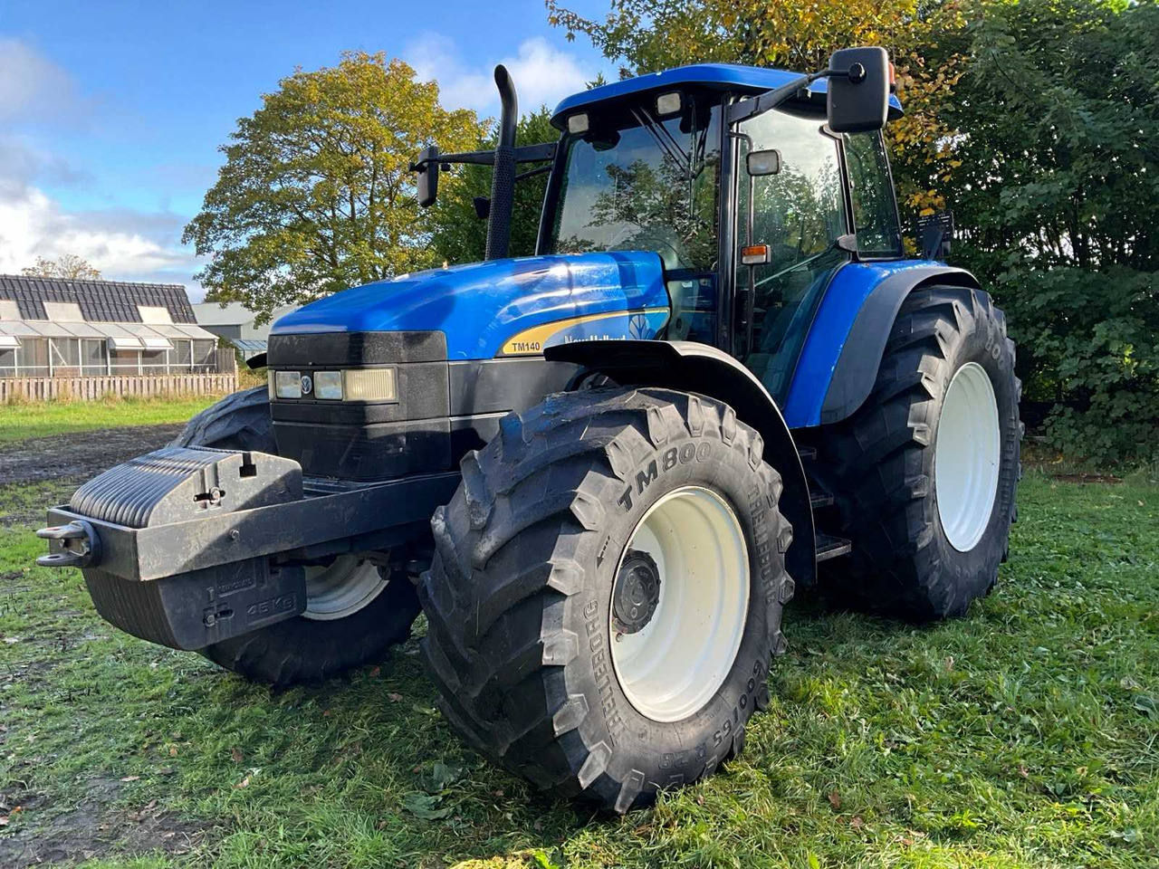 2006 NEW HOLLAND TM140 FOUR WHEEL DRIVE FARM TRACTOR - Tractor: foto 2 2006 NEW HOLLAND TM140 FOUR WHEEL DRIVE FARM TRACTOR - Tractor: foto 2
