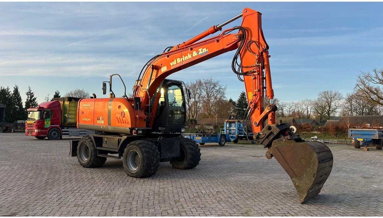 2009 HITACHI ZX140W-3 WHEELED EXCAVATOR - Excavadora de ruedas: foto 2 2009 HITACHI ZX140W-3 WHEELED EXCAVATOR - Excavadora de ruedas: foto 2