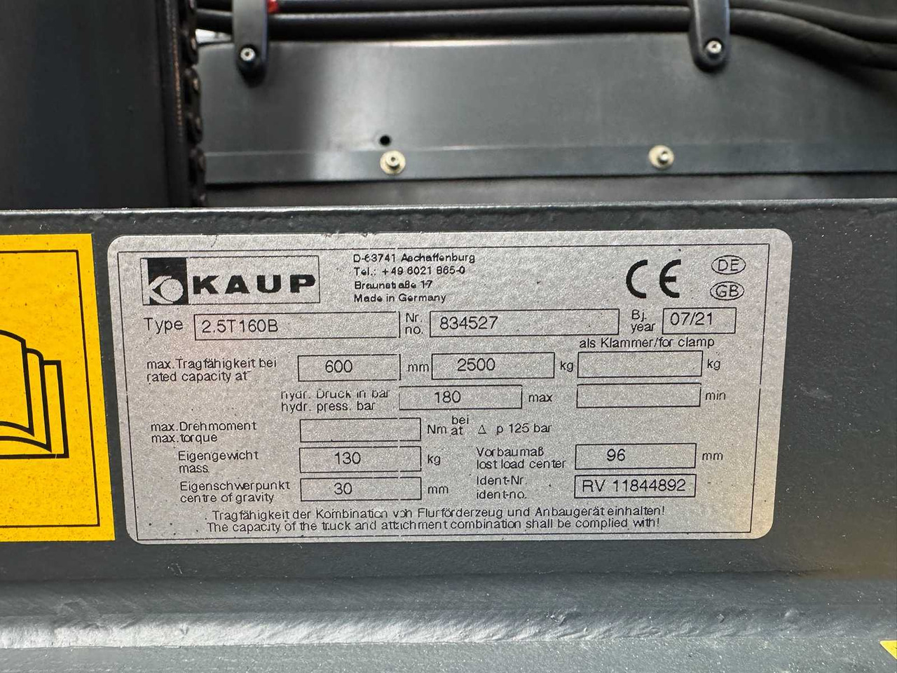 Carretilla elevadora 2017 SERVICE + UVV 07/2026 LINDE E25L 2.500KG EVO 3.+4.: foto 11