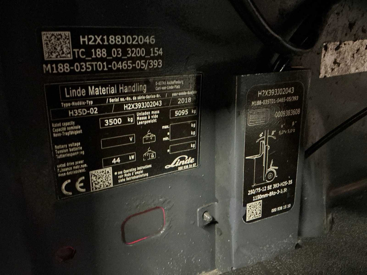 Carretilla elevadora 2018 LINDE H35D-02 FORKLIFT TRUCK: foto 11 Carretilla elevadora 2018 LINDE H35D-02 FORKLIFT TRUCK: foto 11