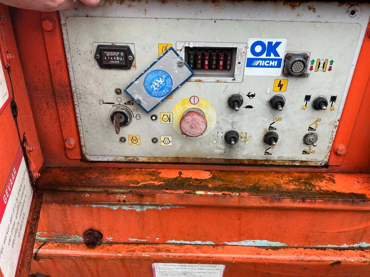 Plataforma elevadora Aichi RZ150/IRZ500: foto 18 Plataforma elevadora Aichi RZ150/IRZ500: foto 18