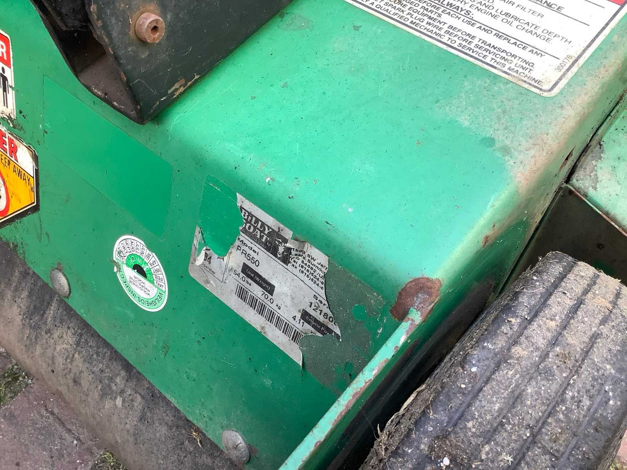 Billy goat pr550 - Maquinaria de jardinería: foto 4 Billy goat pr550 - Maquinaria de jardinería: foto 4