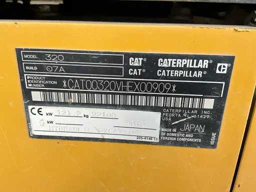 Excavadora de cadenas CAT 320GPS: foto 27