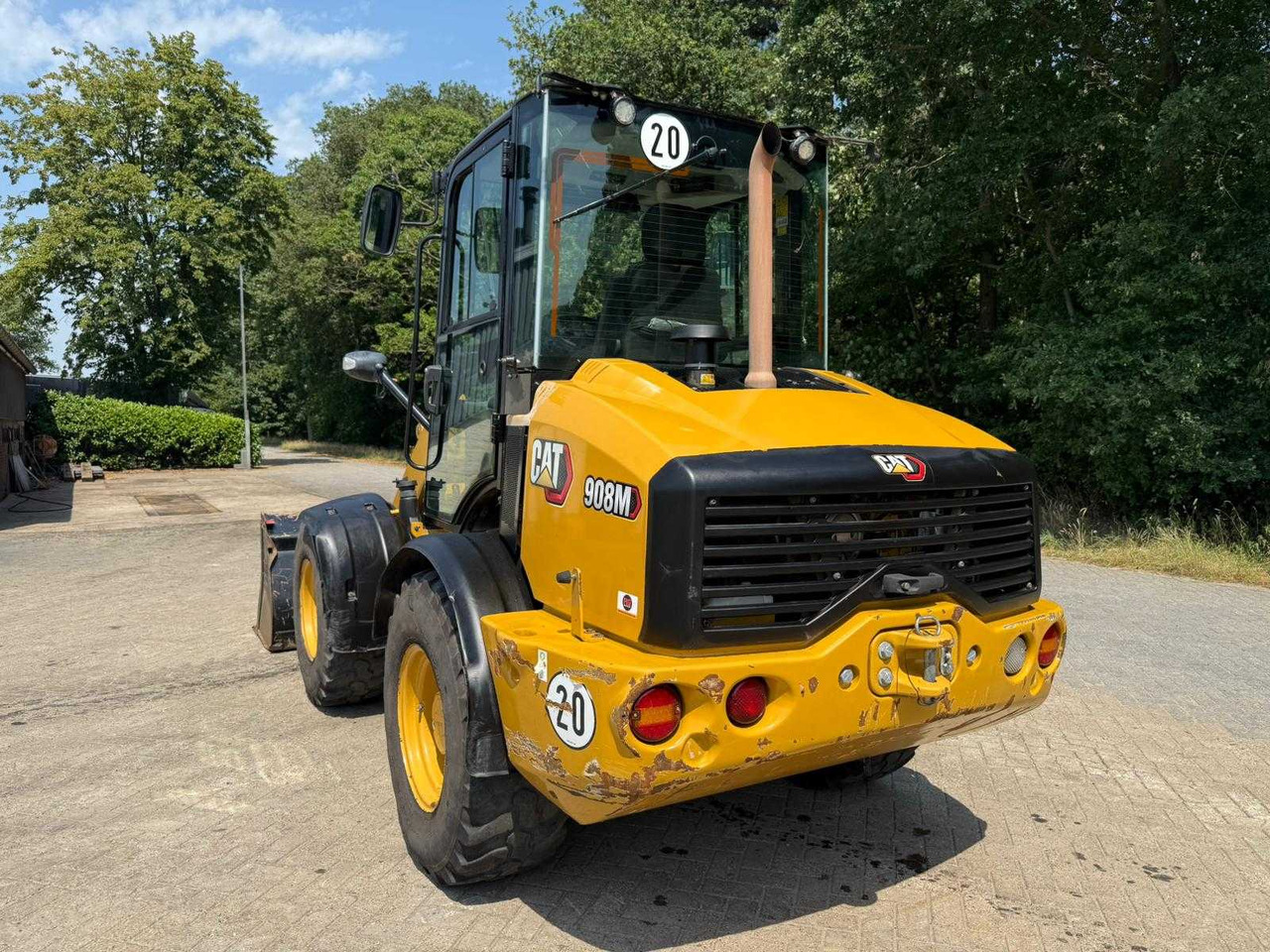 CAT - 908M - JOYSTICK CONTROL, INCL RUBBLE BIN - SHOVEL - Cargadora de ruedas: foto 2 CAT - 908M - JOYSTICK CONTROL, INCL RUBBLE BIN - SHOVEL - Cargadora de ruedas: foto 2