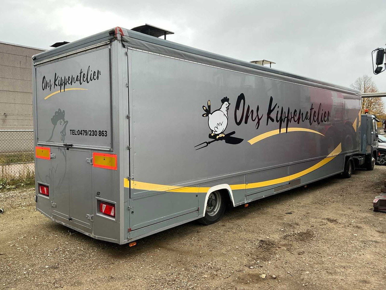 MAN 8-224 TRUCK WITH SEMI-TRAILER SALES - Camión: foto 2 MAN 8-224 TRUCK WITH SEMI-TRAILER SALES - Camión: foto 2