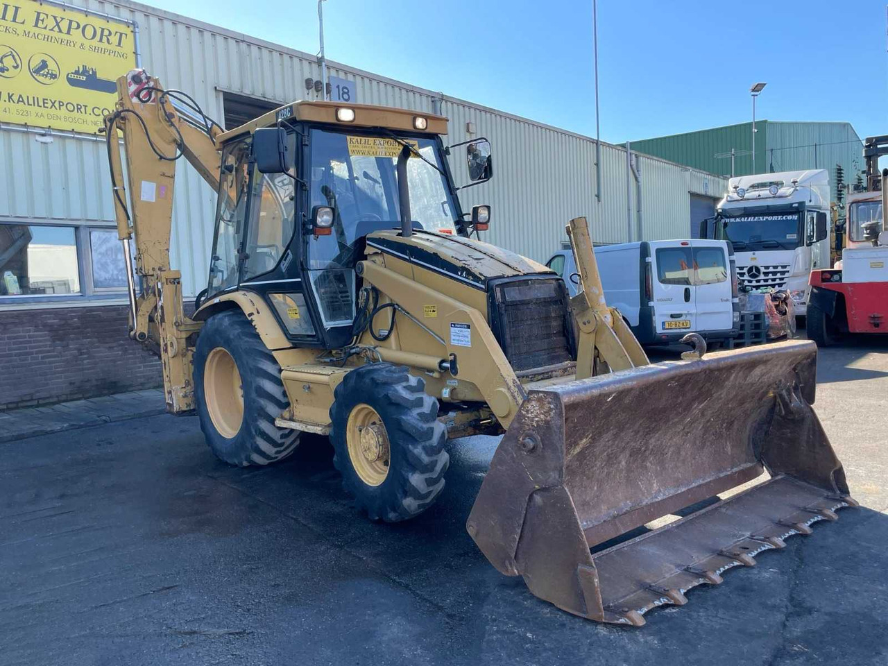 Bulldozer Cat 428C: foto 6