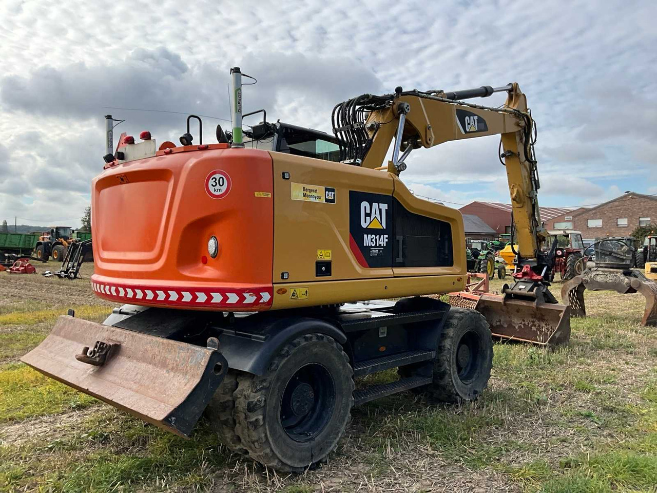 Caterpillar M314F - Excavadora de ruedas: foto 4 Caterpillar M314F - Excavadora de ruedas: foto 4