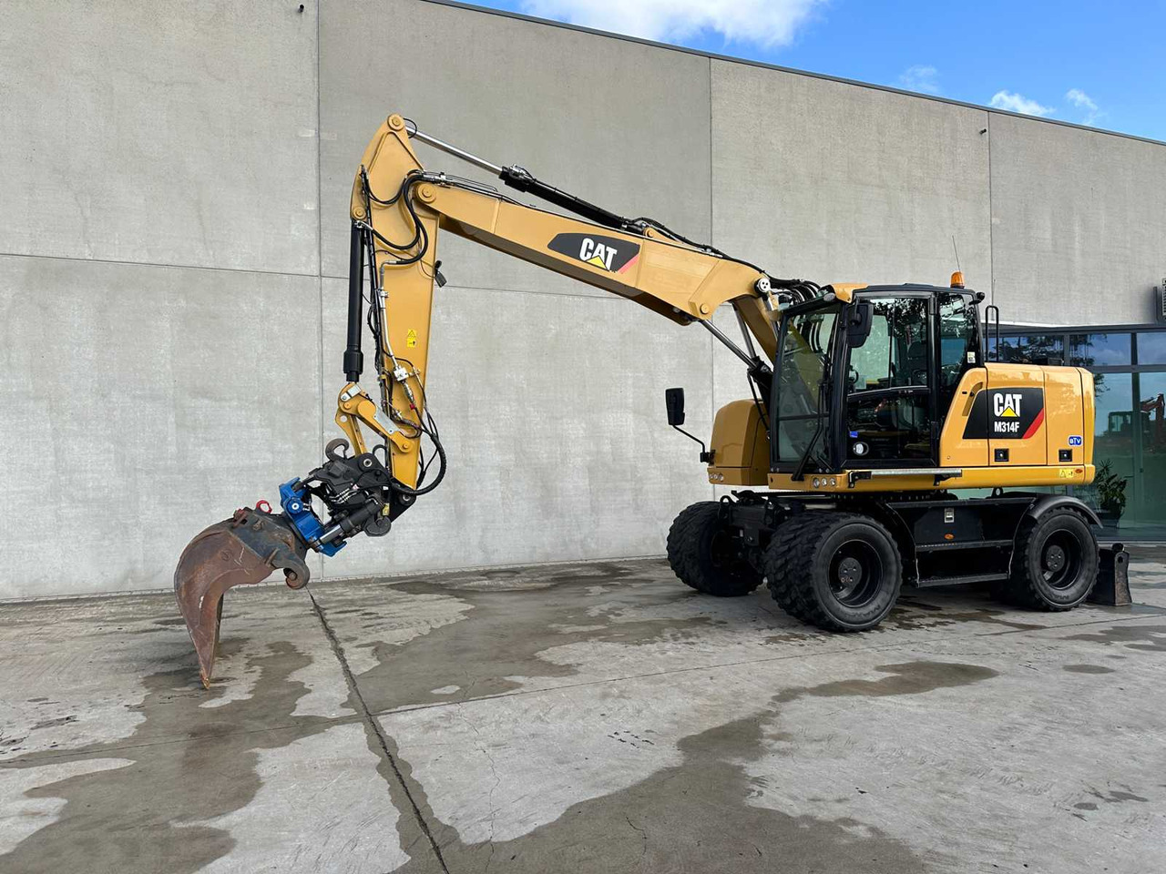 Caterpillar M314F - Excavadora de ruedas: foto 1 Caterpillar M314F - Excavadora de ruedas: foto 1