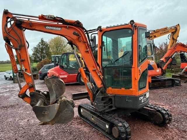DOOSAN DX 27Z MINI CRAWLER EXCAVATOR 2.7 TON - Miniexcavadora: foto 5 DOOSAN DX 27Z MINI CRAWLER EXCAVATOR 2.7 TON - Miniexcavadora: foto 5