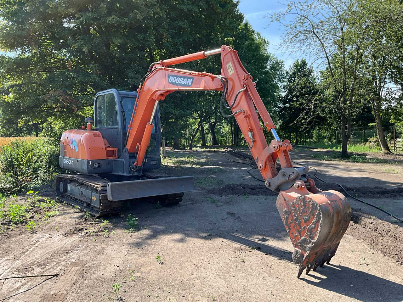 Excavadora de cadenas Doosan doosan Crawler exavator DH60-7: foto 6