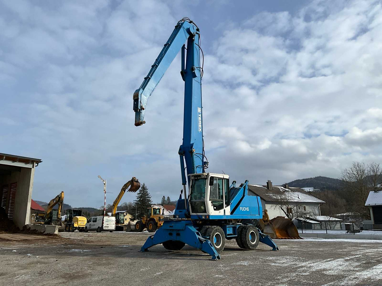 Fuchs MHL350 - Excavadora de ruedas: foto 1 Fuchs MHL350 - Excavadora de ruedas: foto 1