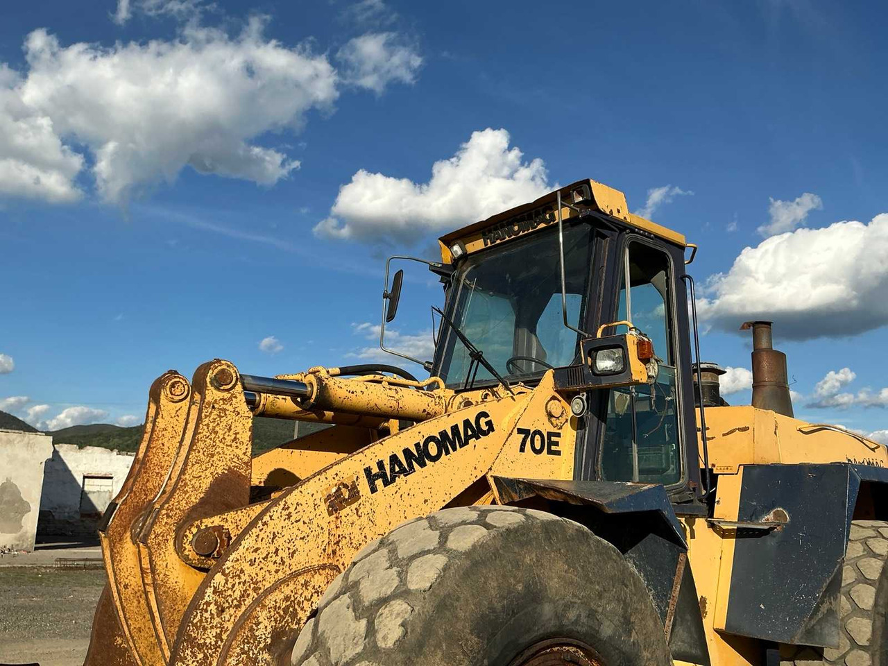 Cargadora de ruedas HANOMAG - 70 E - SHOVEL - 1995: foto 30