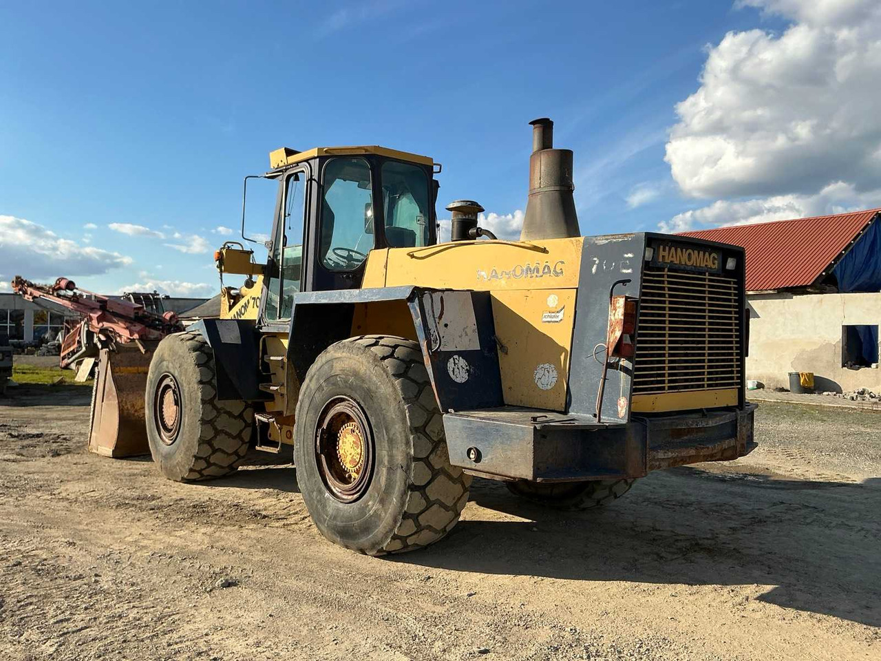 Cargadora de ruedas HANOMAG - 70 E - SHOVEL - 1995: foto 12