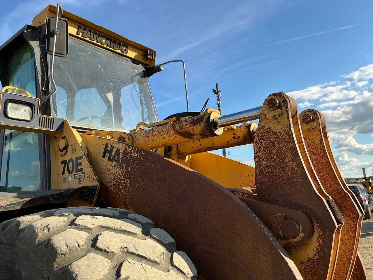 Cargadora de ruedas HANOMAG - 70 E - SHOVEL - 1995: foto 19