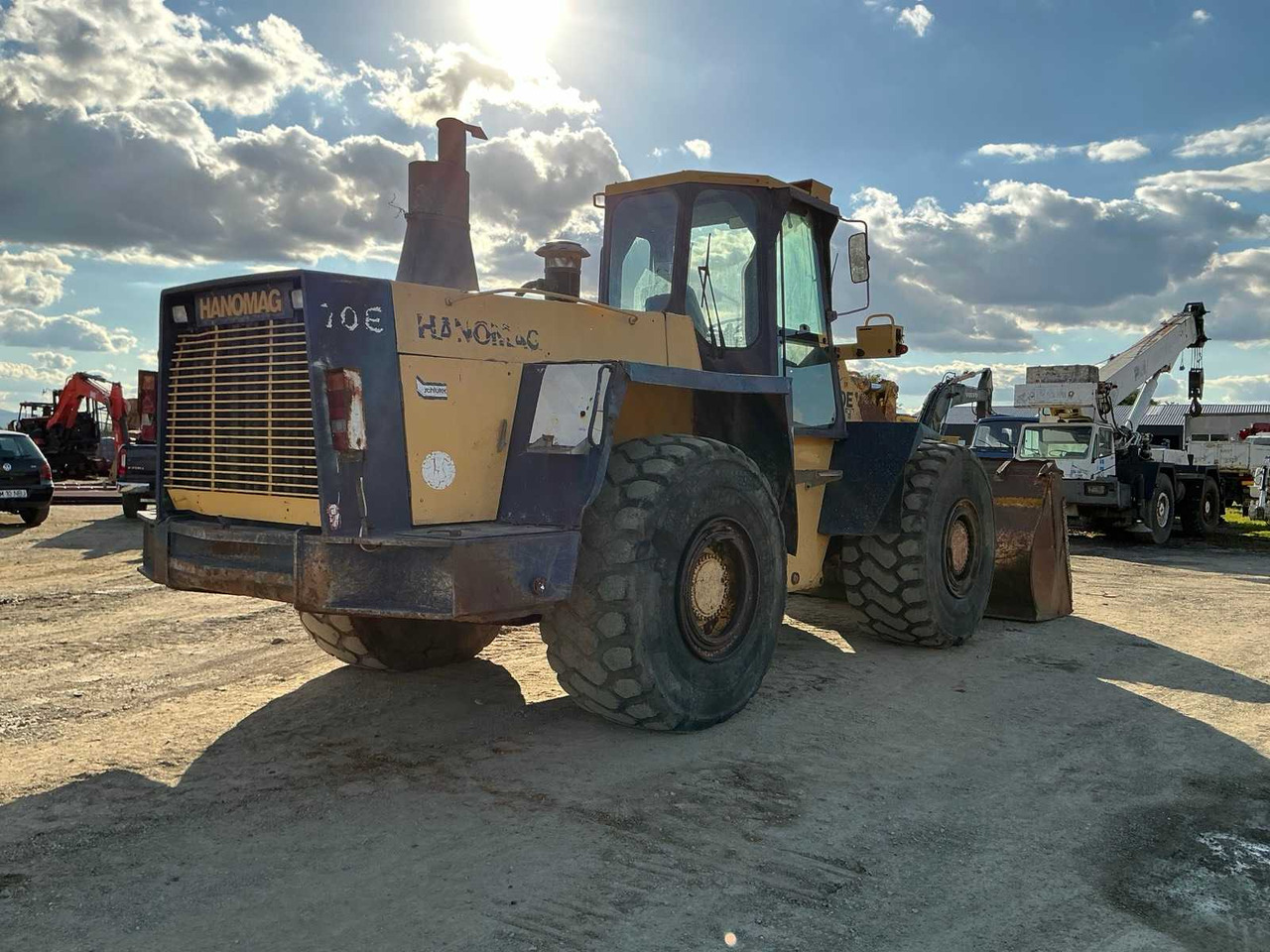 Cargadora de ruedas HANOMAG - 70 E - SHOVEL - 1995: foto 14