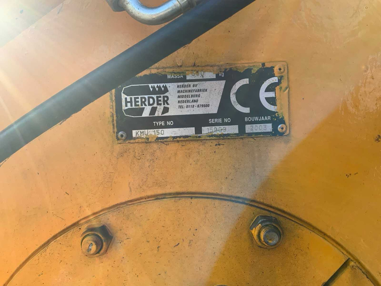 Desbrozadora de martillos Herder KMU 150: foto 16