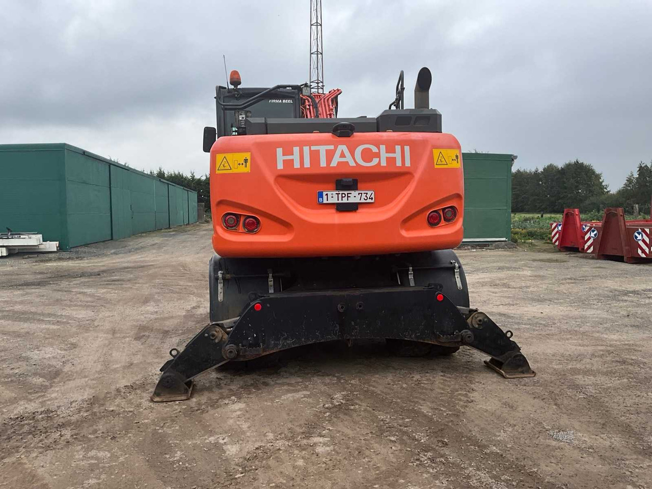 Hitachi ZAXIS 170W-6 - Excavadora de ruedas: foto 4 Hitachi ZAXIS 170W-6 - Excavadora de ruedas: foto 4