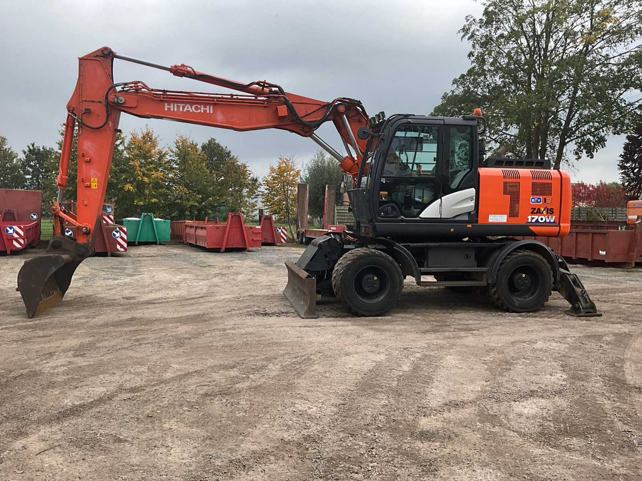 Hitachi ZAXIS 170W-6 - Excavadora de ruedas: foto 2 Hitachi ZAXIS 170W-6 - Excavadora de ruedas: foto 2