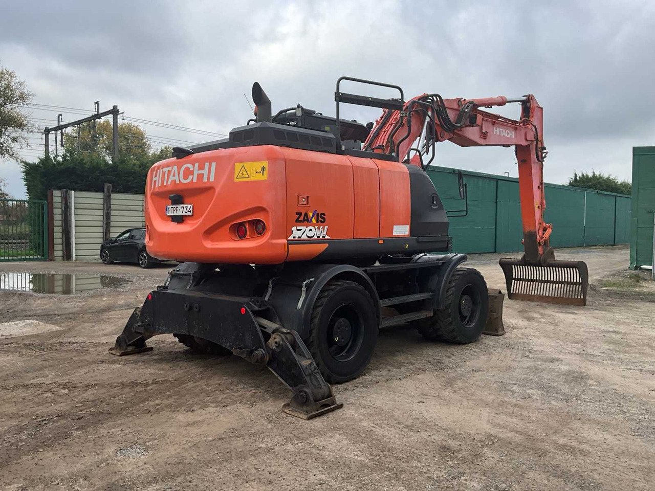Hitachi ZAXIS 170W-6 - Excavadora de ruedas: foto 5 Hitachi ZAXIS 170W-6 - Excavadora de ruedas: foto 5