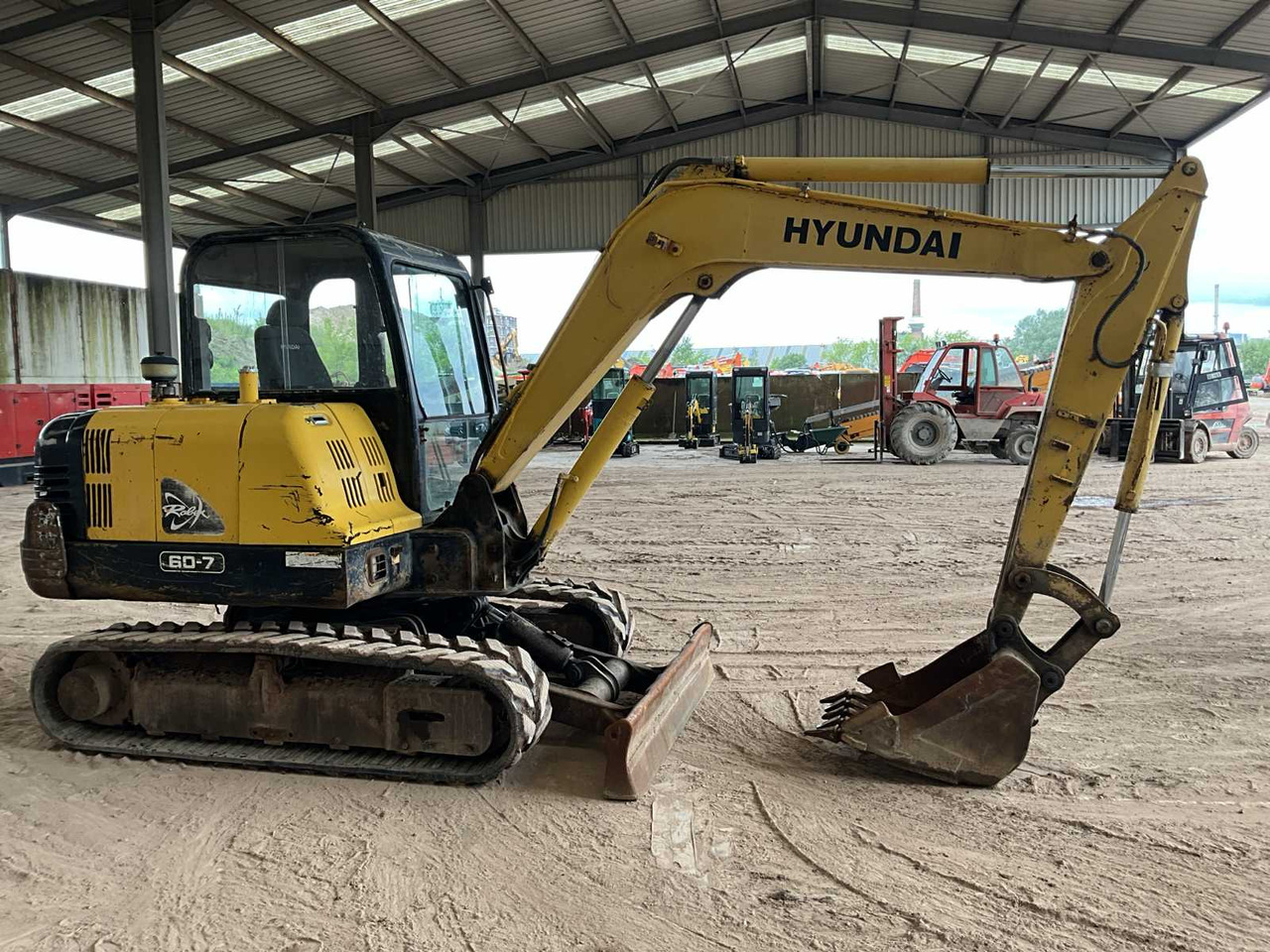 Hyundai R60-7 - Excavadora de cadenas: foto 3 Hyundai R60-7 - Excavadora de cadenas: foto 3