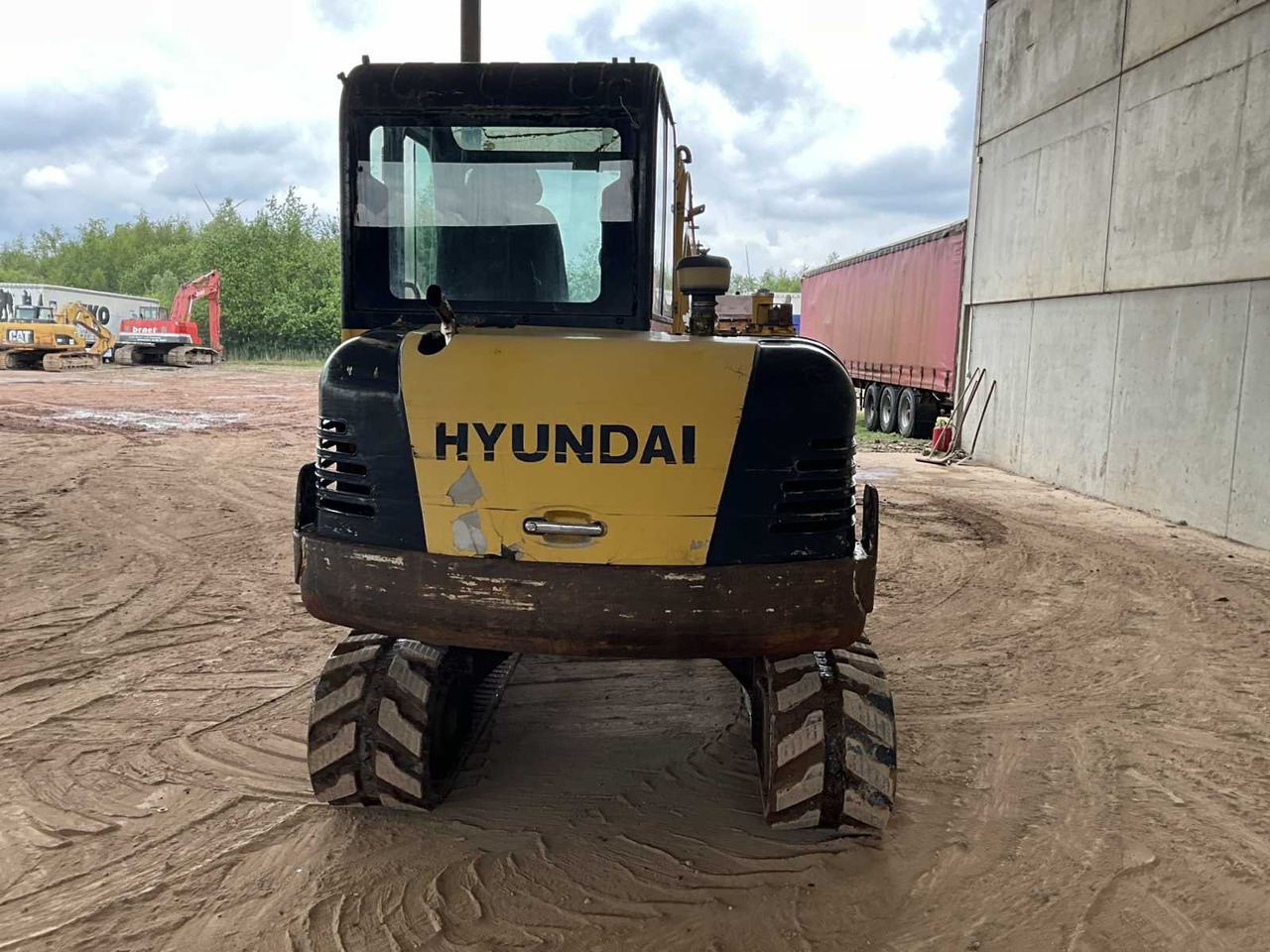 Hyundai R60-7 - Excavadora de cadenas: foto 5 Hyundai R60-7 - Excavadora de cadenas: foto 5