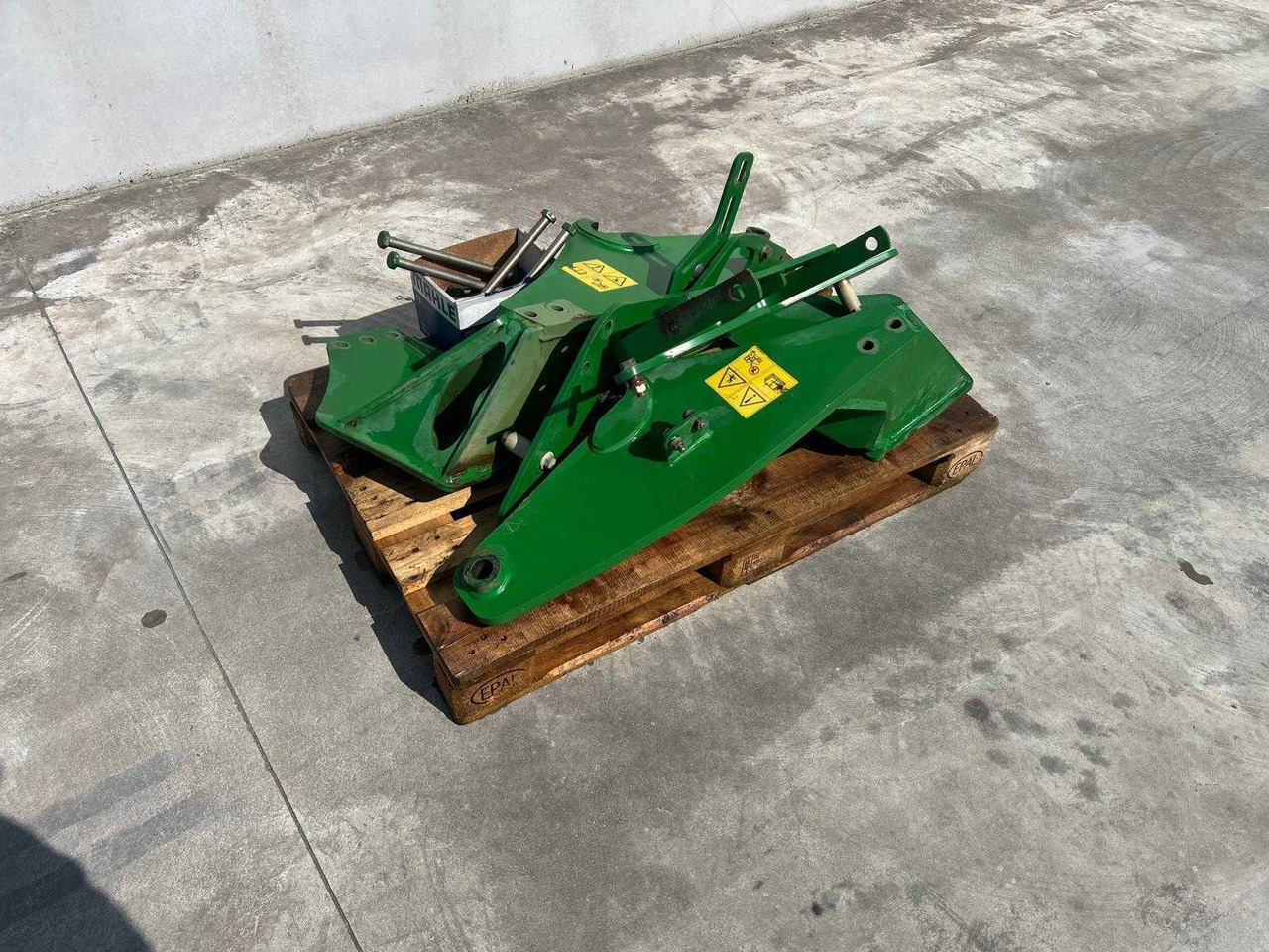 Cargador frontal para tractor John Deere 653: foto 6
