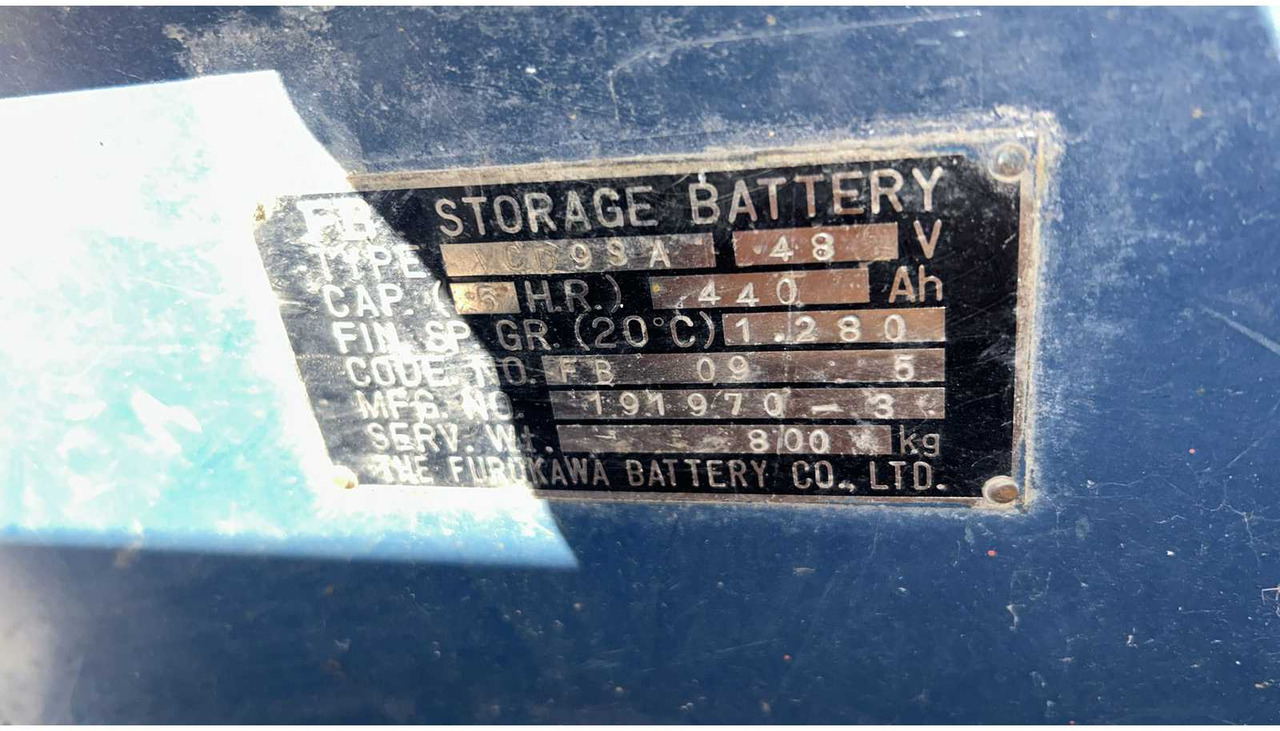 Carretilla elevadora KOMATSU FB20-3 FORKLIFT: foto 19