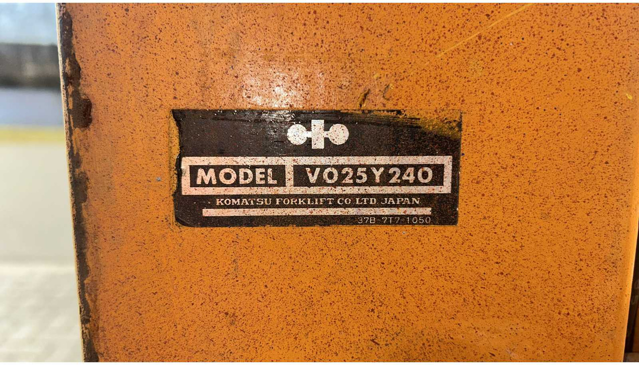 Carretilla elevadora KOMATSU FB20-3 FORKLIFT: foto 17