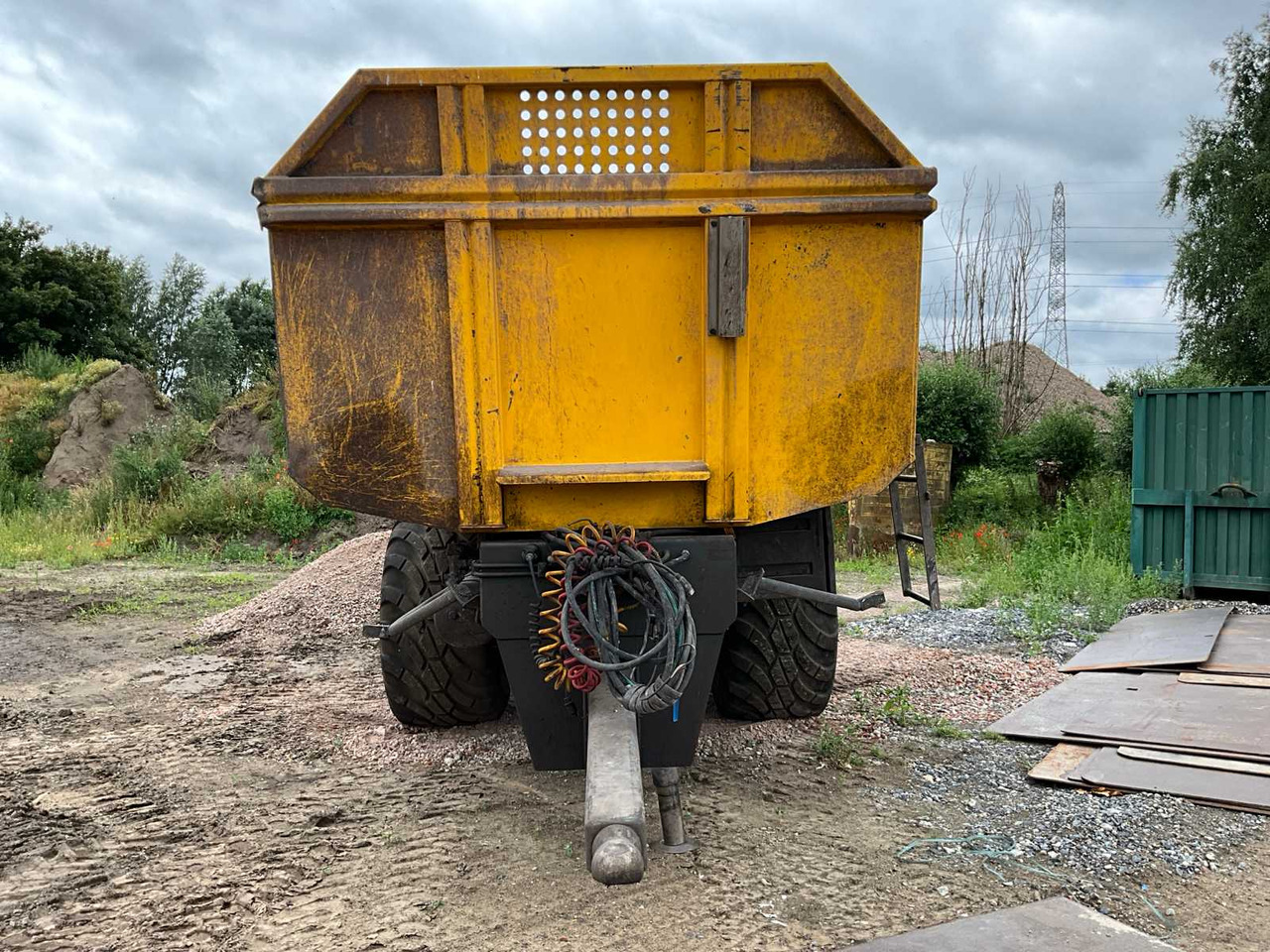 Remolque volquete agrícola KVH constructie 18TL: foto 8
