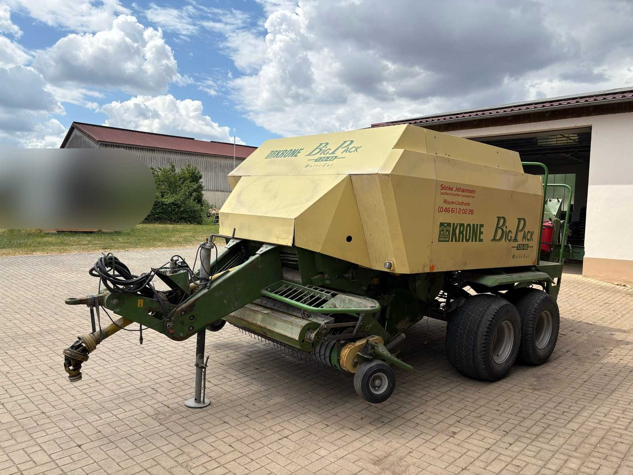 Krone Big Pack 120-80 Multi-Cut - Empacadora de pacas cuadradas: foto 1 Krone Big Pack 120-80 Multi-Cut - Empacadora de pacas cuadradas: foto 1