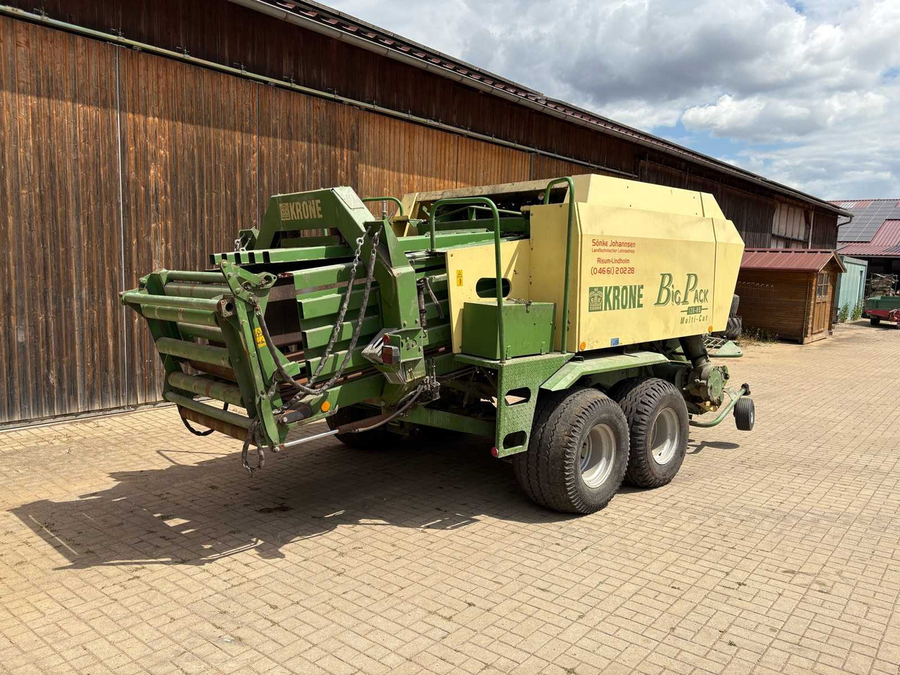 Krone Big Pack 120-80 Multi-Cut - Empacadora de pacas cuadradas: foto 5 Krone Big Pack 120-80 Multi-Cut - Empacadora de pacas cuadradas: foto 5