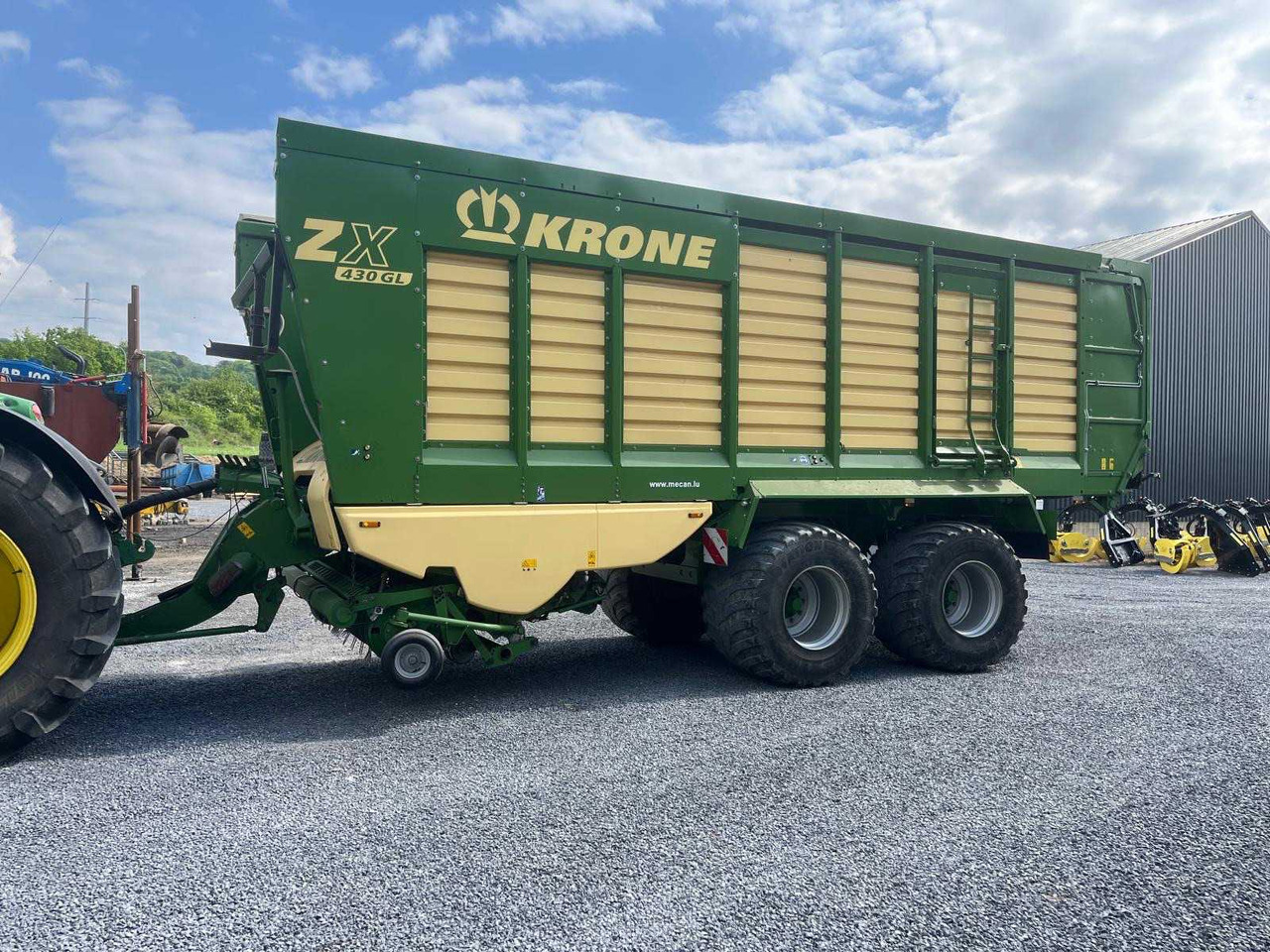 Krone ZX 430 GL - Remolque autocargador: foto 1 Krone ZX 430 GL - Remolque autocargador: foto 1