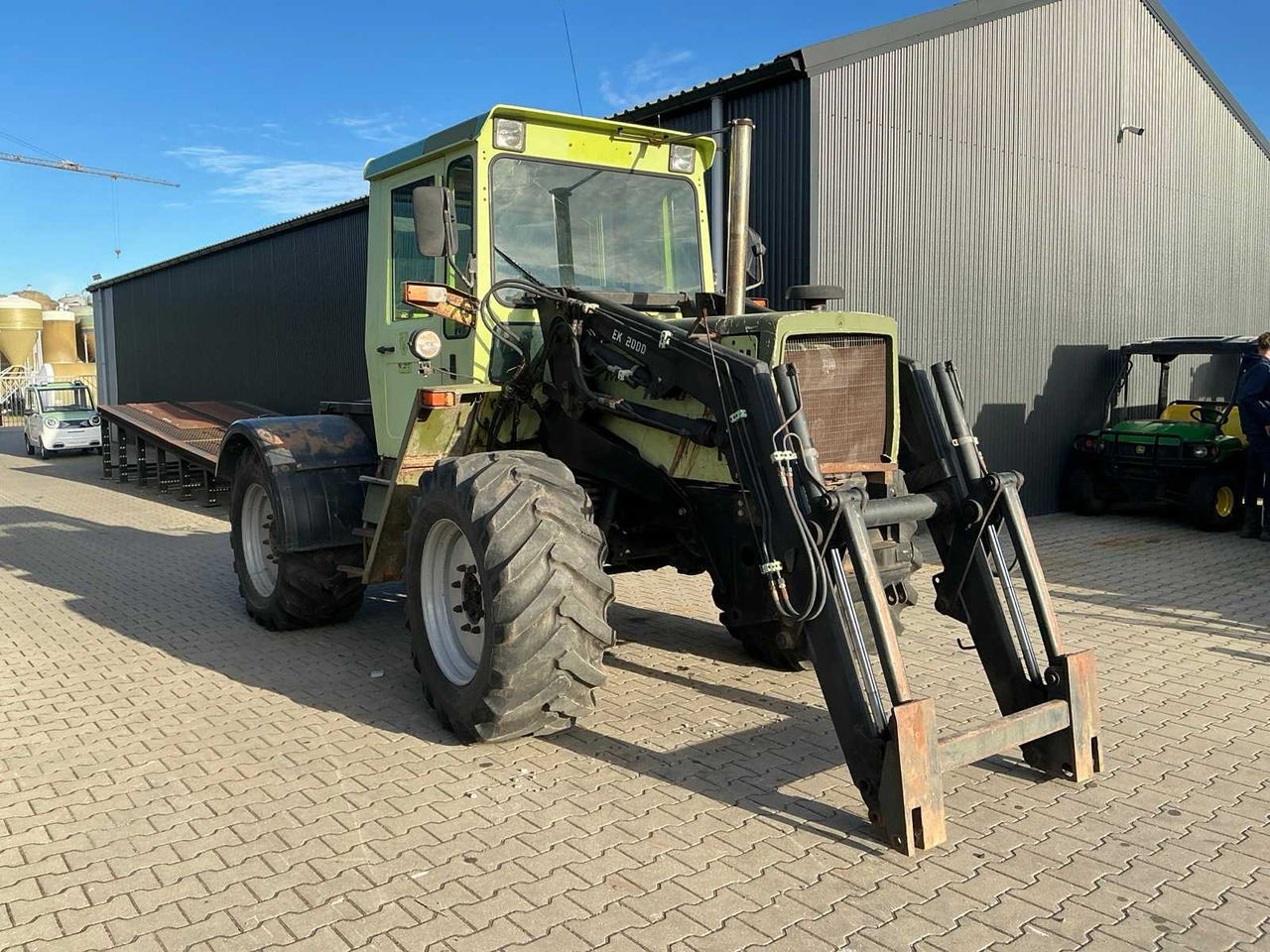 MERCEDES-BENZ MB TRAC 1000 TURBO ALL-WHEEL DRIVE AGRICULTURAL TRACTOR - Tractor: foto 4 MERCEDES-BENZ MB TRAC 1000 TURBO ALL-WHEEL DRIVE AGRICULTURAL TRACTOR - Tractor: foto 4