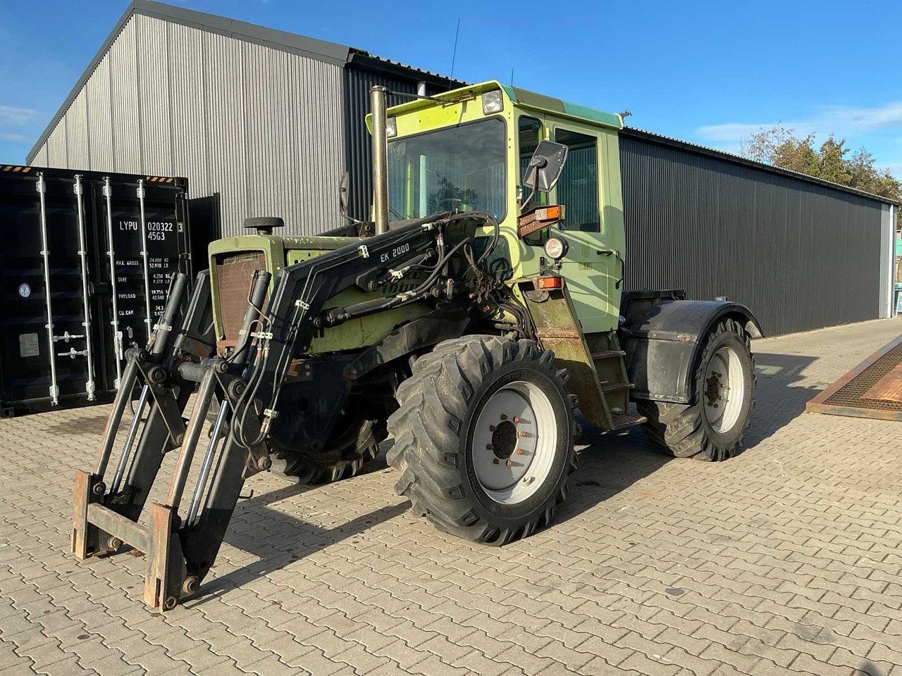 MERCEDES-BENZ MB TRAC 1000 TURBO ALL-WHEEL DRIVE AGRICULTURAL TRACTOR - Tractor: foto 3 MERCEDES-BENZ MB TRAC 1000 TURBO ALL-WHEEL DRIVE AGRICULTURAL TRACTOR - Tractor: foto 3