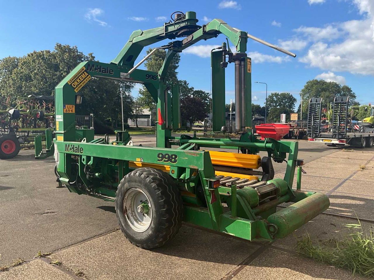 Mchale 998 - Encintadora de pacas: foto 5 Mchale 998 - Encintadora de pacas: foto 5